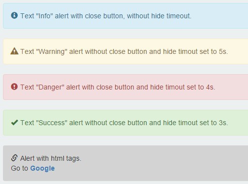 jQuery Plugin For Handling Bootstrap Alerts - Inflop