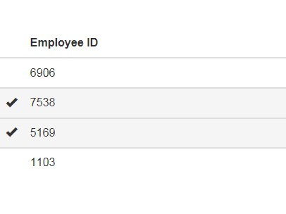 jQuery Plugin For Multi-Selectable Table Rows - jTableCheckbox