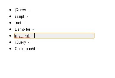 jQuery Plugin For Scrolling Content with Arrow Keys - keyscroll