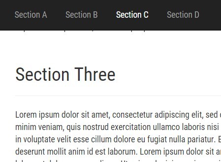 jQuery Plugin For Smooth Anchor Scrolling - lightweightScrollTo