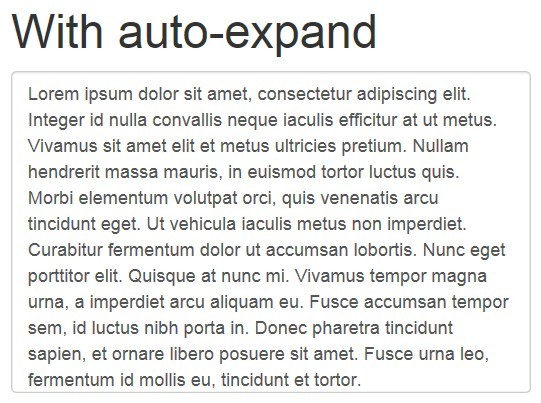 jQuery Plugin For Smooth Auto-expanding Textarea - autoexpand