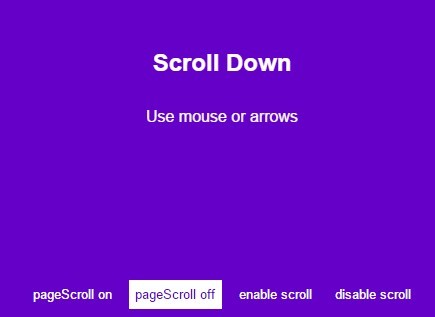 jQuery Plugin For Smooth Vertical Page Scrolling - PageScroll