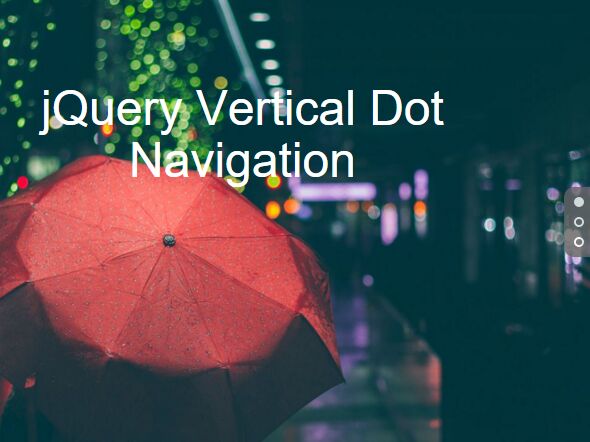 jQuery Plugin For Smooth Vertical Scrolling Navigation