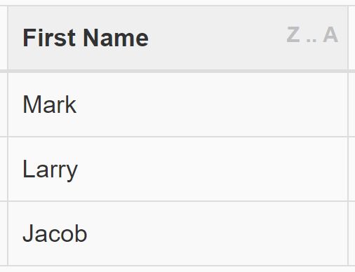 jQuery Plugin For Sortable Bootstrap Tables - Bootstrap Sortable