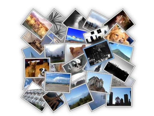 jQuery Plugin For Stacked Polaroid Image Gallery - Photopile