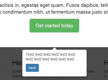 jQuery Plugin For Step By Step Website Introduction - Hemi Intro