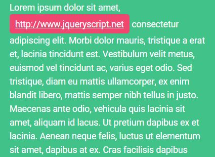 jQuery Plugin For Turning Plain URLs Into Links - linkItUp