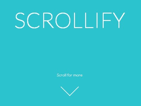 Easy jQuery Plugin For Vertical Scroll Snapping - Scrollify