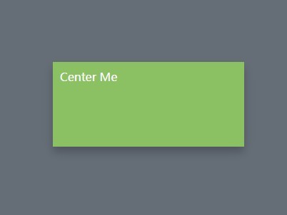 jQuery Plugin For Vertical and Horizontal Center Alignment - Center Me