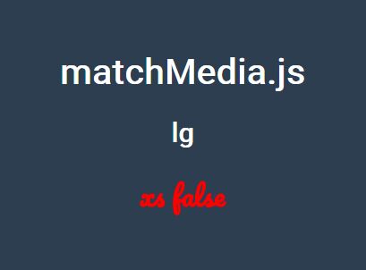 jQuery Plugin For Window.matchMedia API - matchMedia.js