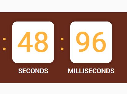 jQuery Plugin To Create A Countdown Timer In Milliseconds - yuukCountdown.js