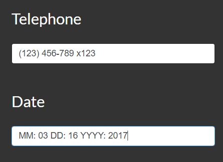 jQuery Plugin To Create Masked Input Fields - Mask Input