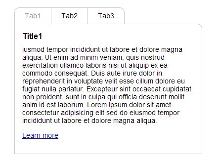 jQuery Plugin To Create Sliding Tabbed Panels - slidingTab