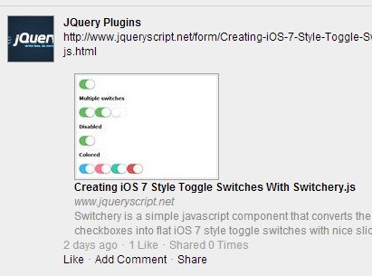 jQuery Plugin To Display Latest Facebook Updates - Facebook Wall