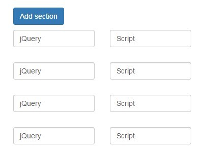 jQuery Plugin To Duplicate and Remove Form Fieldsets - Multifield