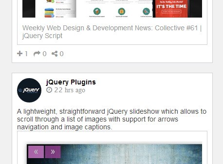 jQuery Plugin To Embed Public Google+ Feeds In Your Website