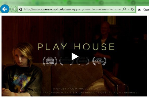 jQuery Plugin To Embed Vimeo Videos with Thumbnails - Smart Vimeo Embed