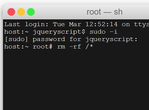 jQuery Plugin To Emulate Terminal Window - Shell.js