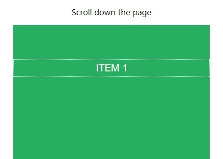 jQuery Plugin To Fade In Elements When Scrolling Down - FadeInScroll
