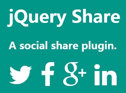 jQuery Plugin To Generate Social Share Links  - share