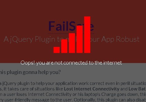 jQuery Plugin To Make Your App Robust - failsafe.js