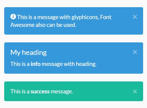 jQuery Plugin To Manipulate Bootstrap Alerts - Bootstrap Alerts