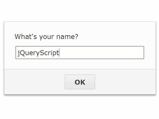 jQuery Plugin To Replace Native JS Popup Boxes MessageBox - Free Download jQuery Plugin To Replace Native JS Popup Boxes - MessageBox