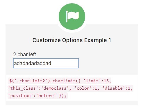 jQuery Plugin To Restrict The Number of Characters In Text Fields - CharLimit