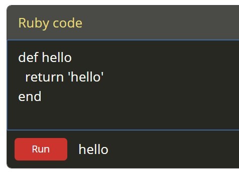 jQuery Plugin To Run Ruby Code On Your Website - OpalBox