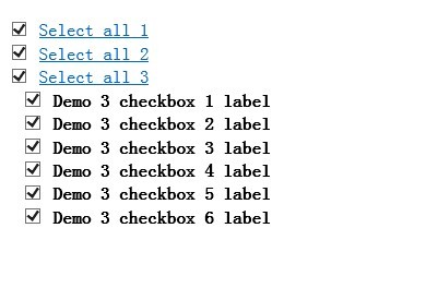 jQuery Plugin To Select Multiple Check Boxes - shiftcheckbox