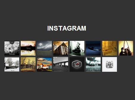 jQuery Plugin To Show Photo Streams Form Social Networks
