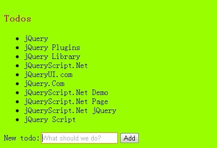 jQuery Plugin to Dynamically Create HTML DOM Elements - jQuery Element