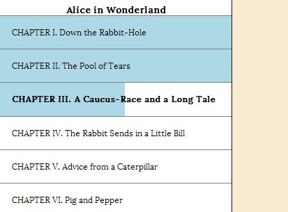 jQuery Table of Contents with Reading Progress Indicators