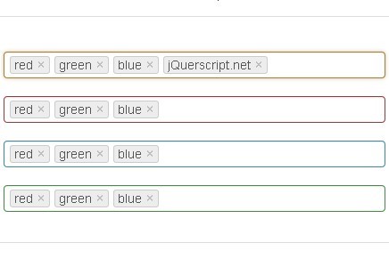jQuery Tag & Token Input Plugin For Bootstrap - Bootstrap Tokenfield