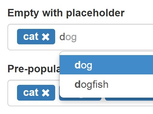 jQuery Tags Input Plugin with Autocomplete Support - Mab Tag Input