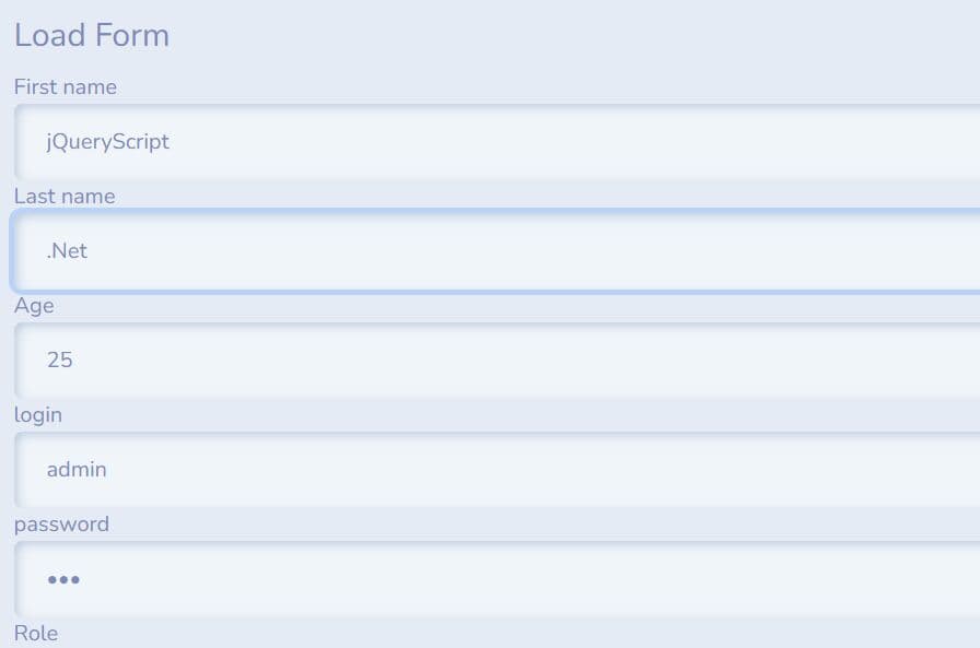 Populate Content From JSON Into HTML Elements - jQuery DJsonLoader