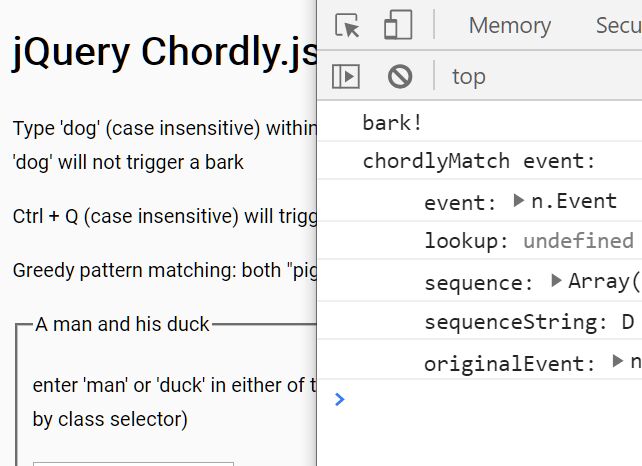 Advanced Keyboard Shortcut Plugin With jQuery - Chordly.js