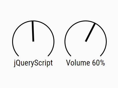 Minimalist Knob Control With jQuery And CSS3 - jsRapKnob