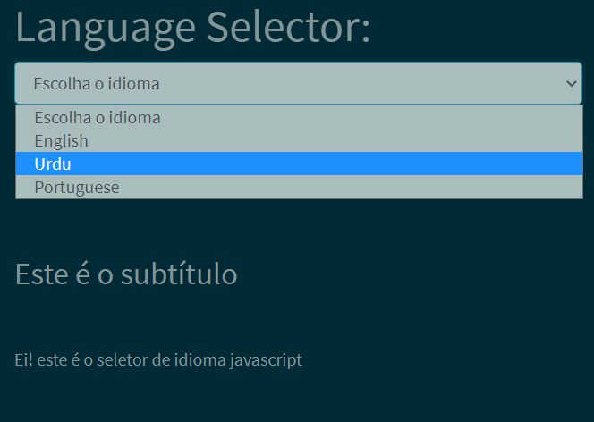Easy Language Selector With jQuery And LocalStorage