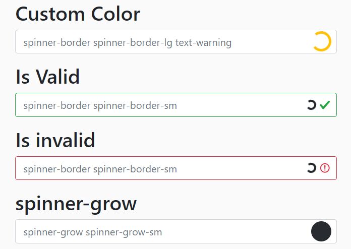 Loading Indicator For Bootstrap 5/4 Form Controls - Input Spinner | Free  jQuery Plugins