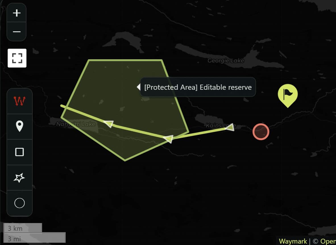 Interactive Leaflet Map Viewer and Editor for jQuery - Waymark JS
