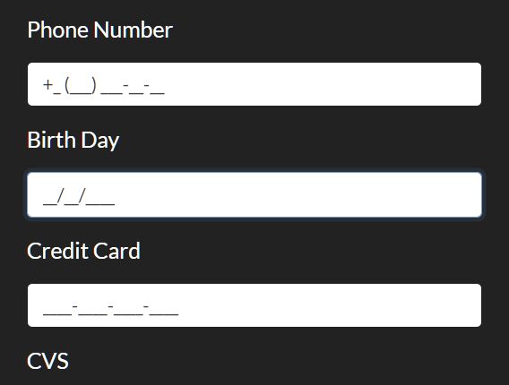 mask numeric values - Free Download Mask Numeric Values In Input Fields - jQuery NumberMask