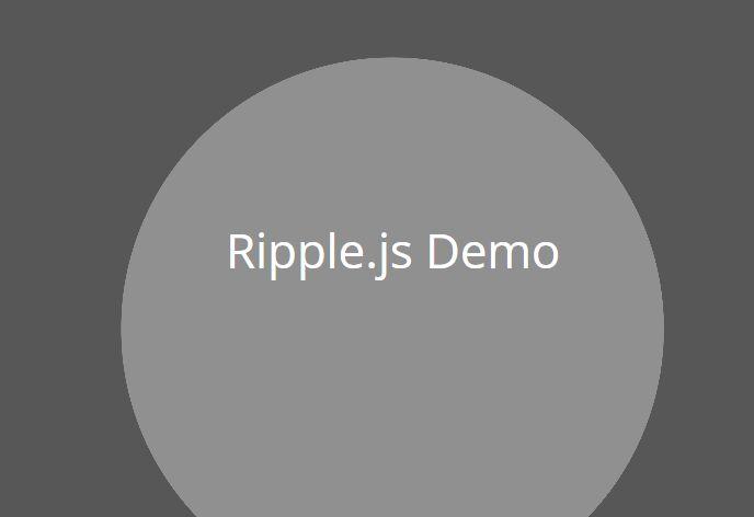 Material Design Wave-like Animation On Click - jQuery Ripple.js