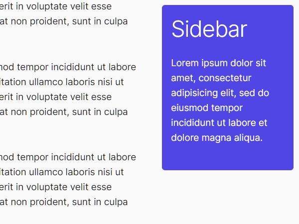 Minimal Sticky Sidebar Using jQuery