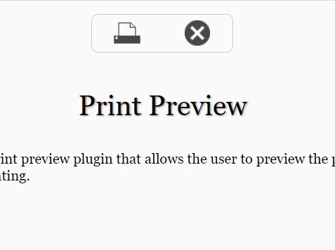 Preview Page In A Modal Popup Before Printing - print-preview.js