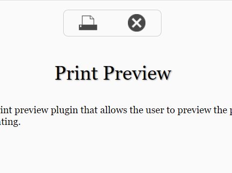 Eventyrer sammensmeltning dal jQuery Plugin To Print Any Part Of Your Page - Print | Free jQuery Plugins