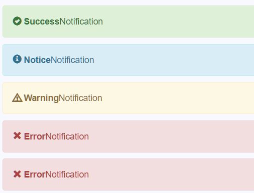 Create Notifications In A Specific Container - Module Notification