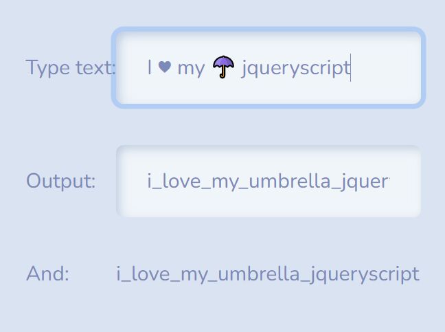 Multilingual URL Slug Generator - jQuery slugIt!