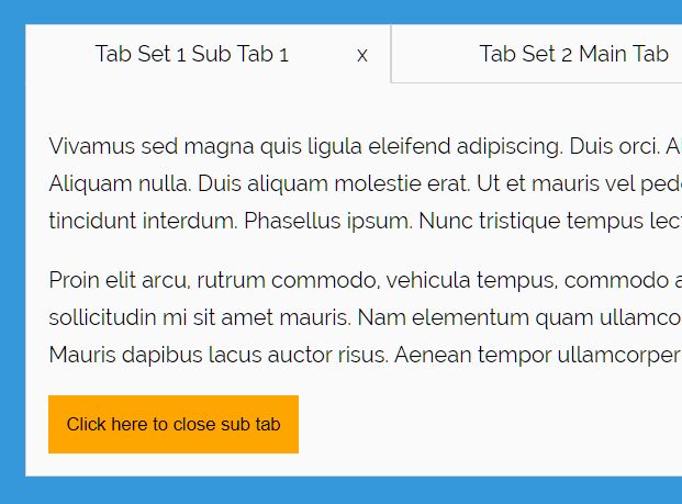 Nested Tabbed Content With jQuery - d3tabs