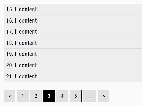 Paginate A Large List Using jQuery Paging Plugin